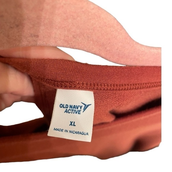 Old Navy Rust Colored Open Back Sweatshirt Size Extra Large (XL) - Picture 6 of 7